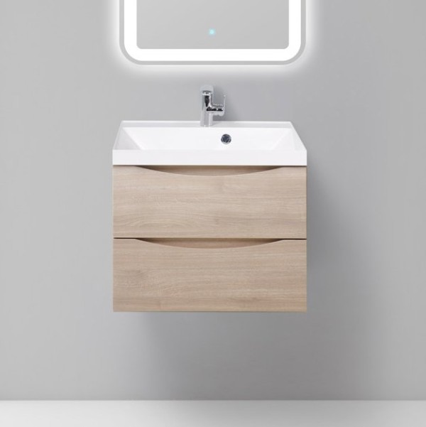 Тумба под раковину BelBagno Marino 60 rovere grigio