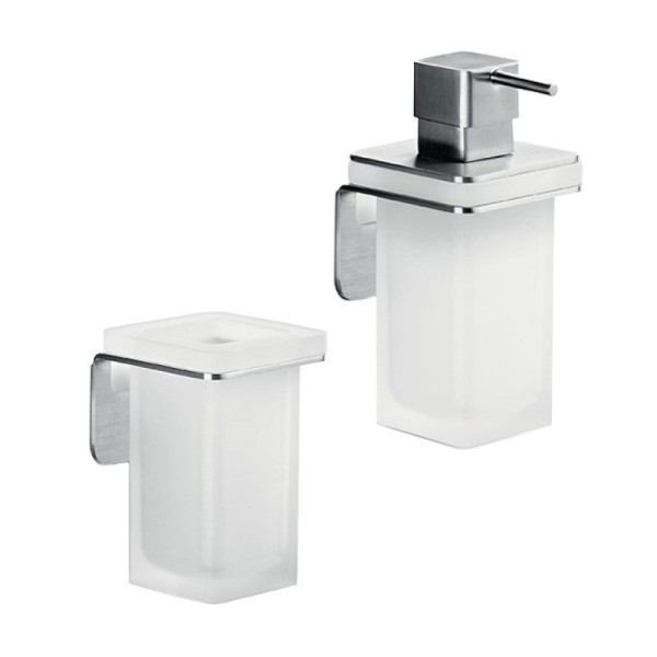 Набор Стакан Colombo Design Over B7002.satin + Дозатор B9328.satin