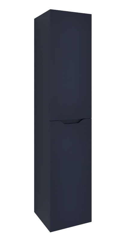 Шкаф-пенал для ванной Aquanet Практика маренго