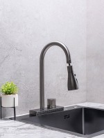 Смеситель для кухни РМС SUS130PVD-017F-2 графит