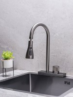 Смеситель для кухни РМС SUS130PVD-017F-2 графит