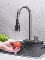 Смеситель для кухни РМС SUS130PVD-017F-2 графит