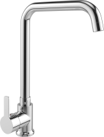 Комплект Мойка GranFest Corner C-1040 E серый + Смеситель MEGA Ege MG-PL10 хром