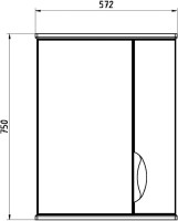 Мебель для ванной комнаты ASB-Mebel Мессина 60
