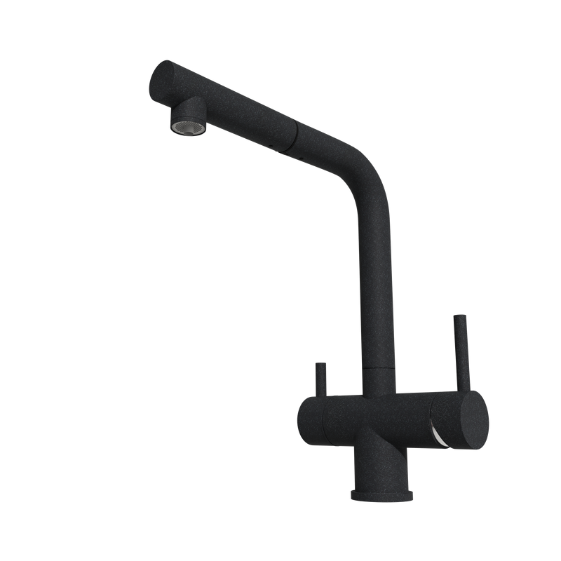 Смеситель для кухни Emar Quartz ЕСВ 7017 морион