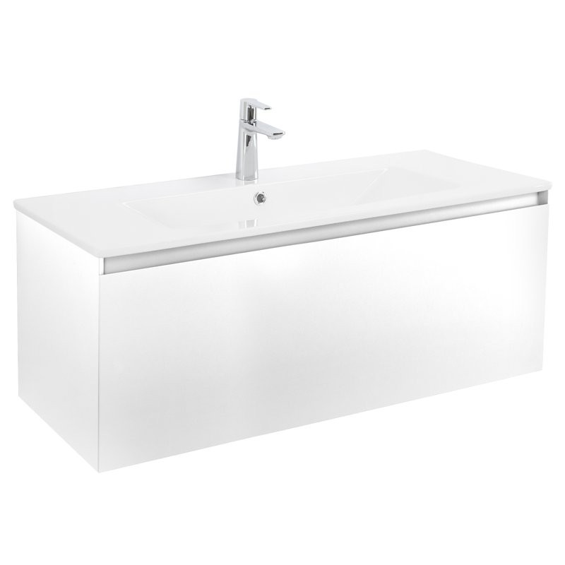 Тумба под раковину без столешницы Art&Max Латина (Latina) 100 подвесная, белая