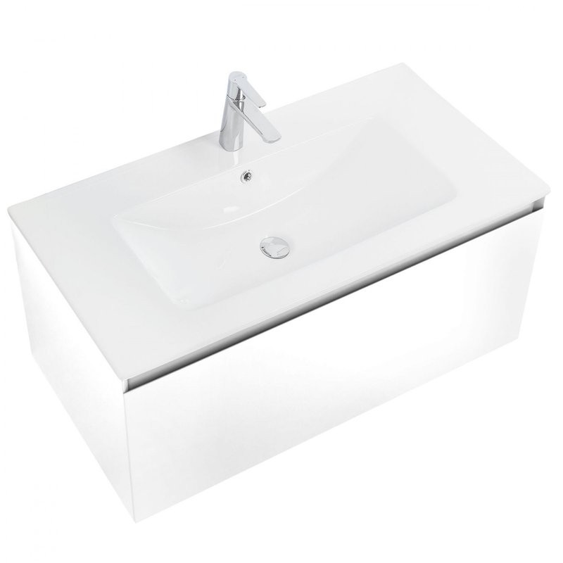 Тумба под раковину без столешницы Art&Max Латина (Latina) 100 подвесная, белая