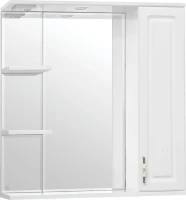 Зеркало Style Line Олеандр-2 Люкс С 75 белое Зеркало Style Line Олеандр-2 Люкс С 75 белое