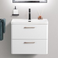 Тумба под раковину без столешницы BelBagno Due 50 белый металлик Тумба под раковину без столешницы BelBagno Due 50 белый металлик