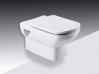 Комплект Унитаз подвесной Roca Dama senso + Крышка Dama Senso ZRU9000040 + Инсталляция Geberit Duofix Delta 458.163.21.1 с кнопкой смыва, хром + Звукоизоляция