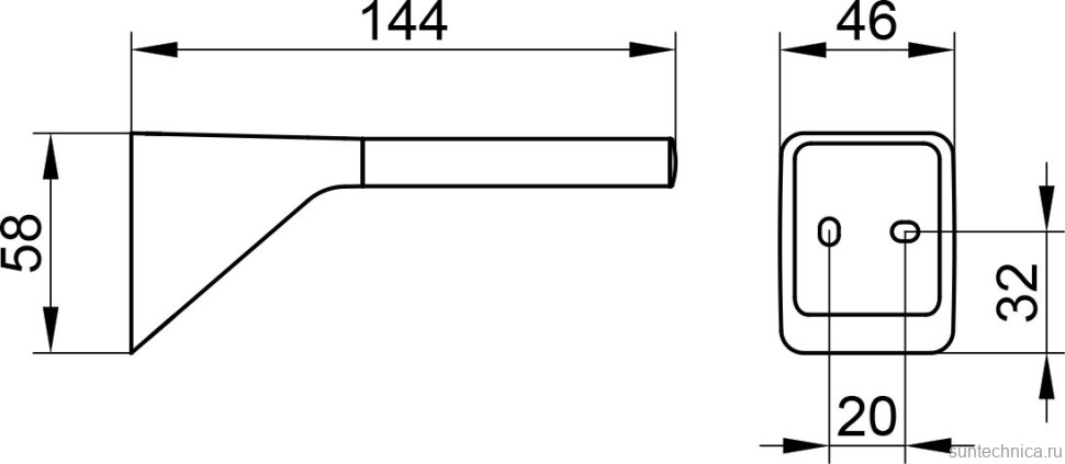 Держатель для запасных рулонов Keuco Aveno 14663 черный матовый