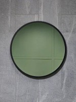 Зеркало круглое Dreja Miro 60 черное