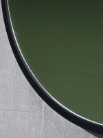 Зеркало круглое Dreja Miro 60 черное