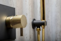 Душевой комплект Boheme Fusion 130-BG С ВНУТРЕННЕЙ ЧАСТЬЮ, Black Gold