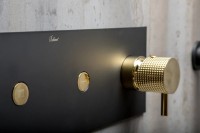Душевой комплект Boheme Fusion 130-BG С ВНУТРЕННЕЙ ЧАСТЬЮ, Black Gold