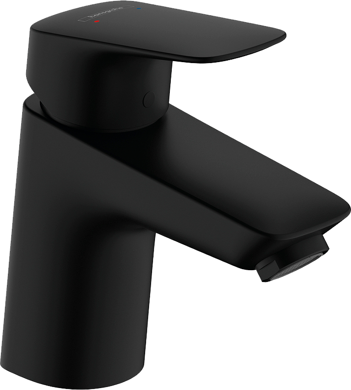 Смеситель для раковины Hansgrohe Logis 70 71077670 матовый черный