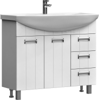 Тумба под раковину без столешницы Vigo Diana 105 белая