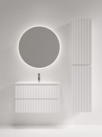 Мебель для ванной комнаты Sancos Snob R 80 Bianco, раковина CN7026
