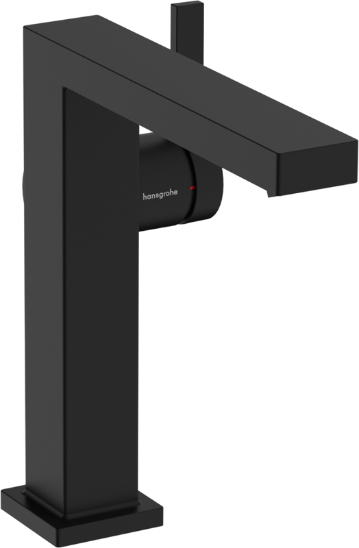 Смеситель для раковины Hansgrohe Tecturis E 150 Fine 73040670 матовый черный