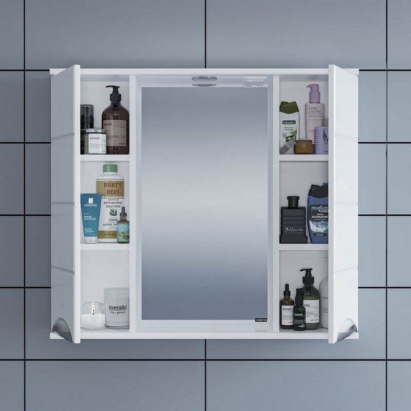 Зеркало СаНта Родос 80 свет