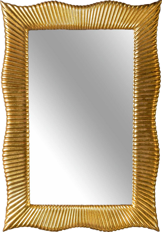 Зеркало Armadi Art NeoArt Soho золото, с подсветкой (уценка: выставочный образец)