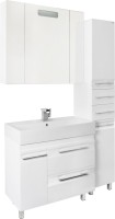Мебель для ванной комнаты Vod-Ok Мальта 90 с ящиками, белая