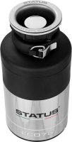 Комплект Мойка GranFest Level LV-510 черная + Измельчитель Status ECO 75