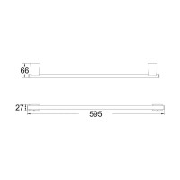 Полотенцедержатель Shevanik SG5717T Полотенцедержатель Shevanik SG5717T