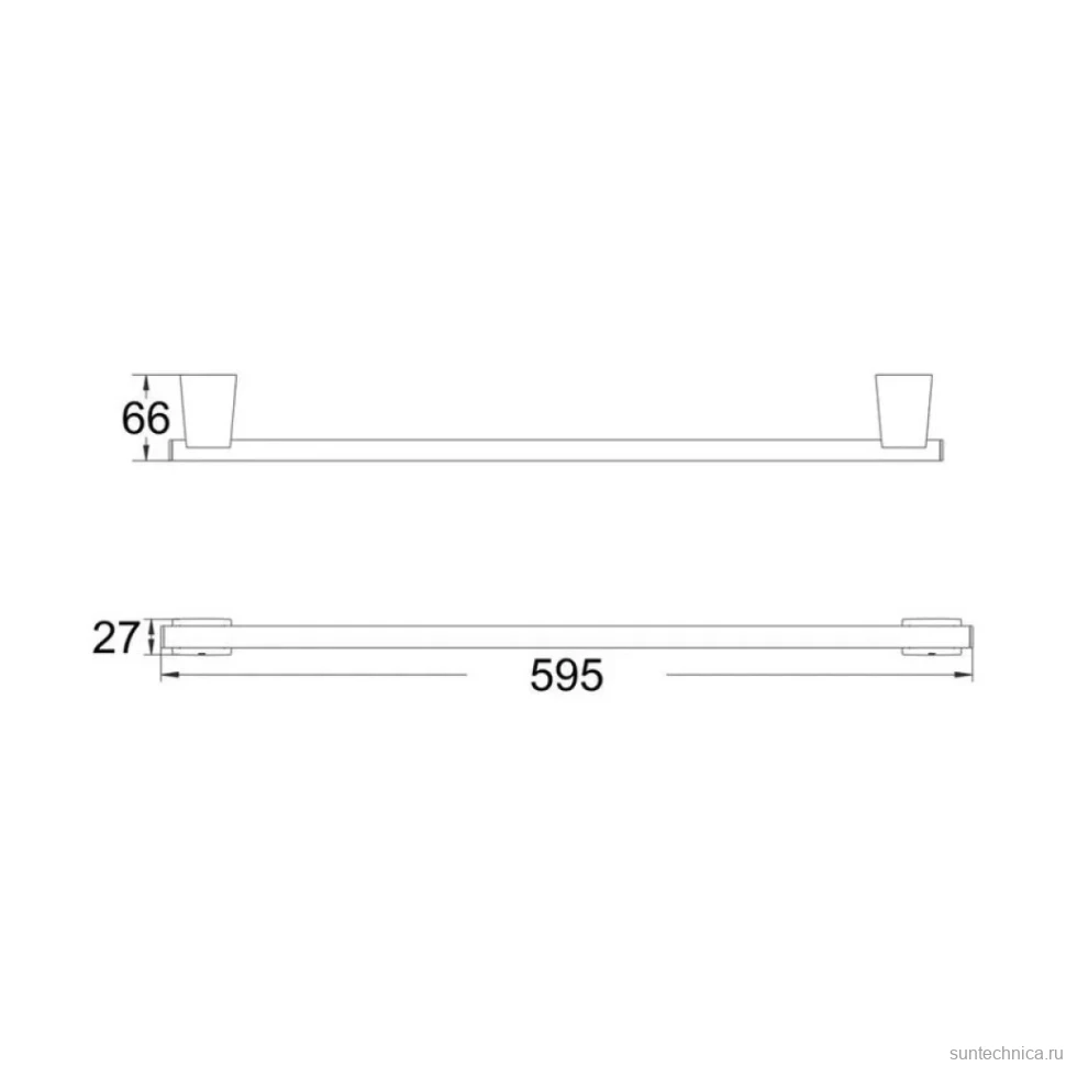 Полотенцедержатель Shevanik SG5717T