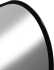 Зеркало DIWO Кострома 50 черное, с подсветкой, прямоугольное, настенное