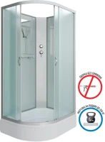 Душевая кабина Niagara Classic NG-33974-14RBK 90х70 см, без крыши