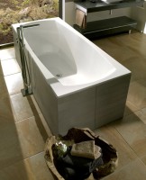 Акриловая ванна Villeroy & Boch My Art UBQ170MYA2V-01 170x75 см, встраиваемая, цвет альпийский белый, на ножках