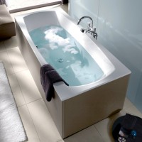 Акриловая ванна Villeroy & Boch My Art UBQ170MYA2V-01 170x75 см, встраиваемая, цвет альпийский белый, на ножках