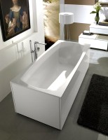 Акриловая ванна Villeroy & Boch My Art UBQ170MYA2V-01 170x75 см, встраиваемая, цвет альпийский белый, на ножках