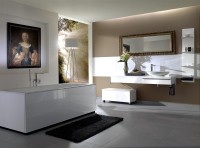Акриловая ванна Villeroy & Boch My Art UBQ170MYA2V-01 170x75 см, встраиваемая, цвет альпийский белый, на ножках