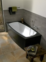 Акриловая ванна Villeroy & Boch My Art UBQ170MYA2V-01 170x75 см, встраиваемая, цвет альпийский белый, на ножках
