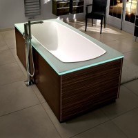 Акриловая ванна Villeroy & Boch My Art UBQ170MYA2V-01 170x75 см, встраиваемая, цвет альпийский белый, на ножках