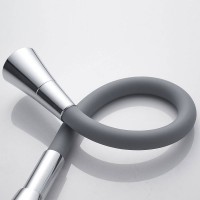 Смеситель для кухни Shevanik S543-9 с гибким изливом, хром, серый