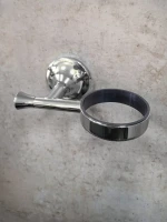 Стакан для ванной AltroBagno Corposo 080204 Cr настенный, хром, стеклянный Стакан для ванной AltroBagno Corposo 080204 Cr настенный, хром, стеклянный