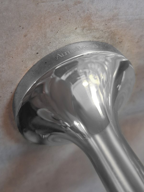 Стакан для ванной AltroBagno Corposo 080204 Cr настенный, хром, стеклянный