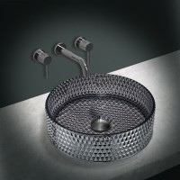Накладная раковина Vincea VBS-5GL03 40 черная