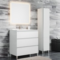 Мебель для ванной комнаты Sanvit Авеню 3 90, белая