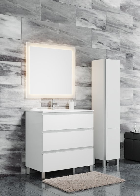 Мебель для ванной комнаты Sanvit Авеню 3 90, белая
