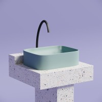 Накладная раковина Ceramicanova Element CN6052MLG зеленая матовая