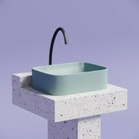 Накладная раковина Ceramicanova Element CN6052MLG зеленая матовая