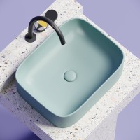 Накладная раковина Ceramicanova Element CN6052MLG зеленая матовая