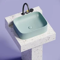 Накладная раковина Ceramicanova Element CN6052MLG зеленая матовая