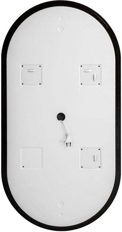Зеркало Art&Max Torino AM-Tor-550-1050-DS-Gold 55х105, золотое, с LED-подсветкой, 6000k