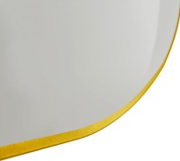 Зеркало Art&Max Torino AM-Tor-550-1050-DS-Gold 55х105, золотое, с LED-подсветкой, 6000k
