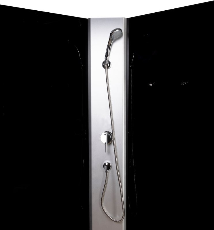 Душевая кабина Niagara Eco E100/40/TN/BK 100х100 см